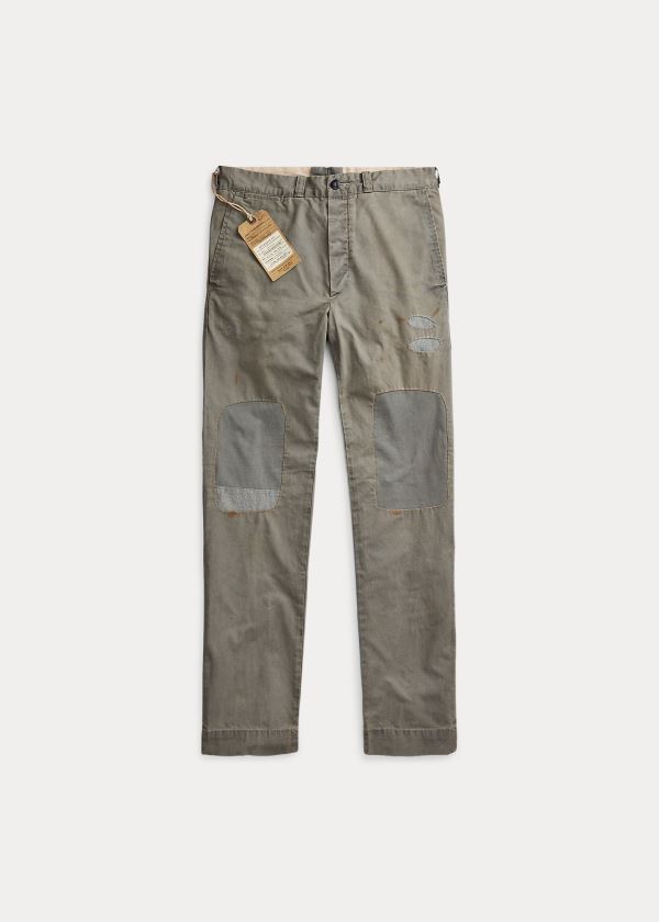 Men's Ralph Lauren Repaired Chino Pants | 360987HLW